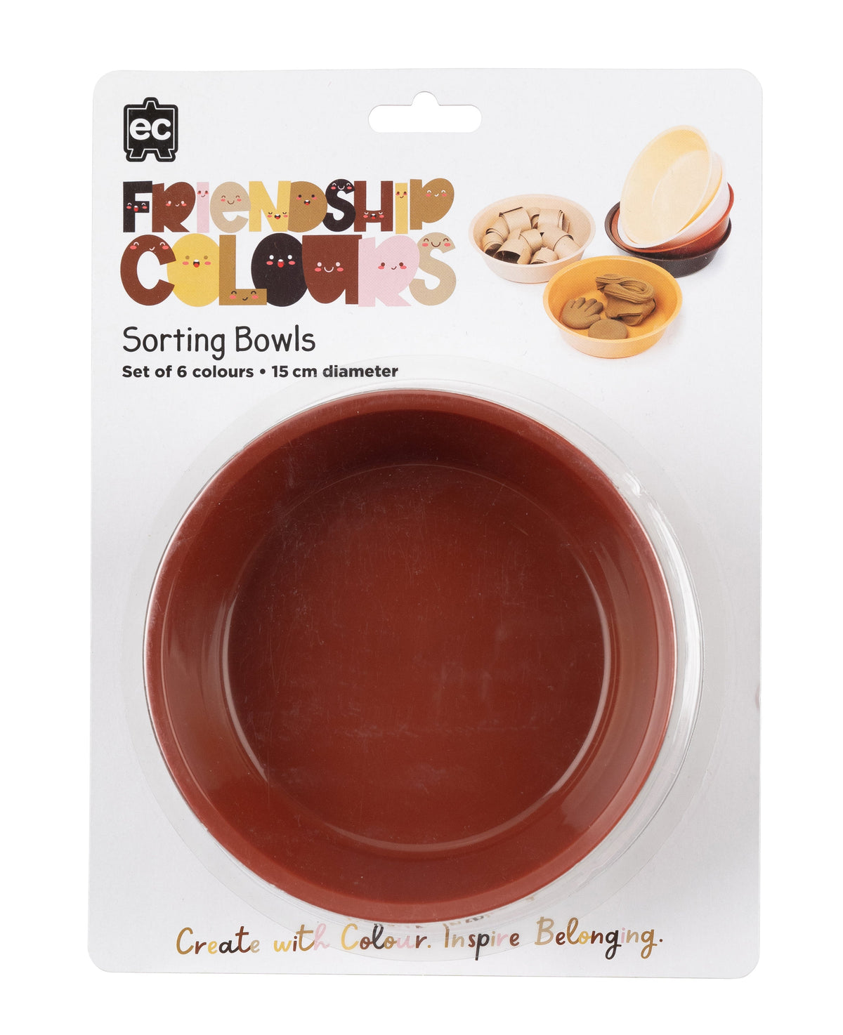 Friendship Colours Sorting Bowls