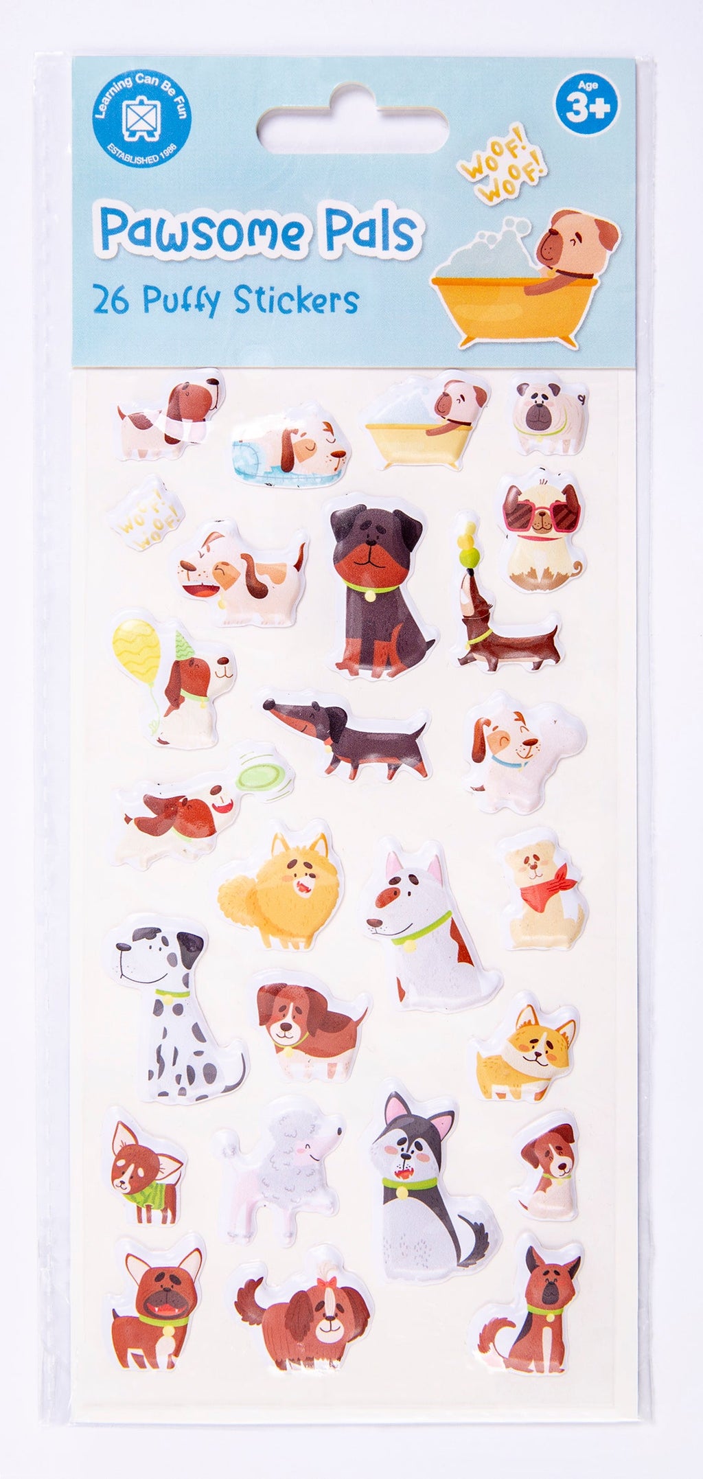 Pawsome Pals - Puffy Sticker Set