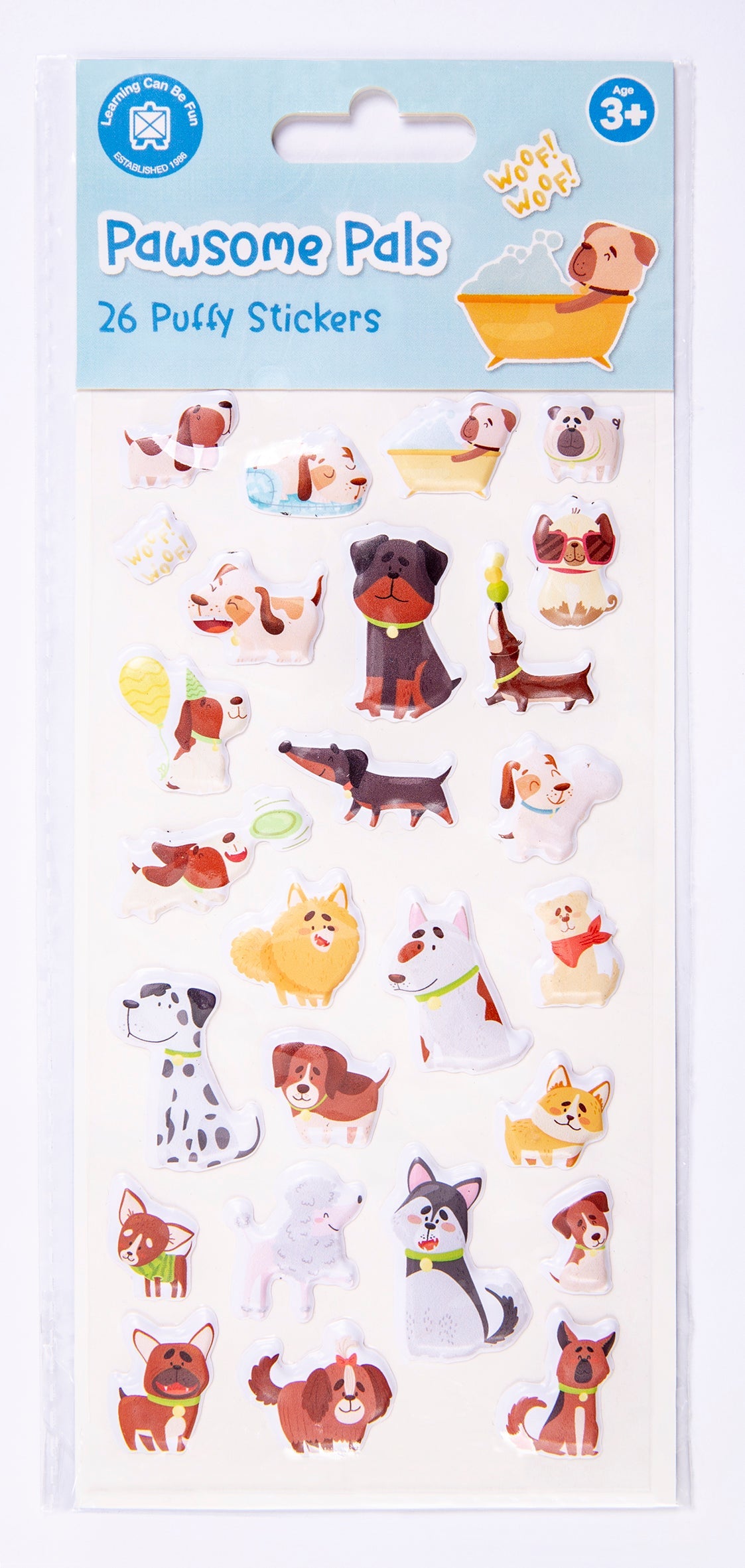 Pawsome Pals - Puffy Sticker Set