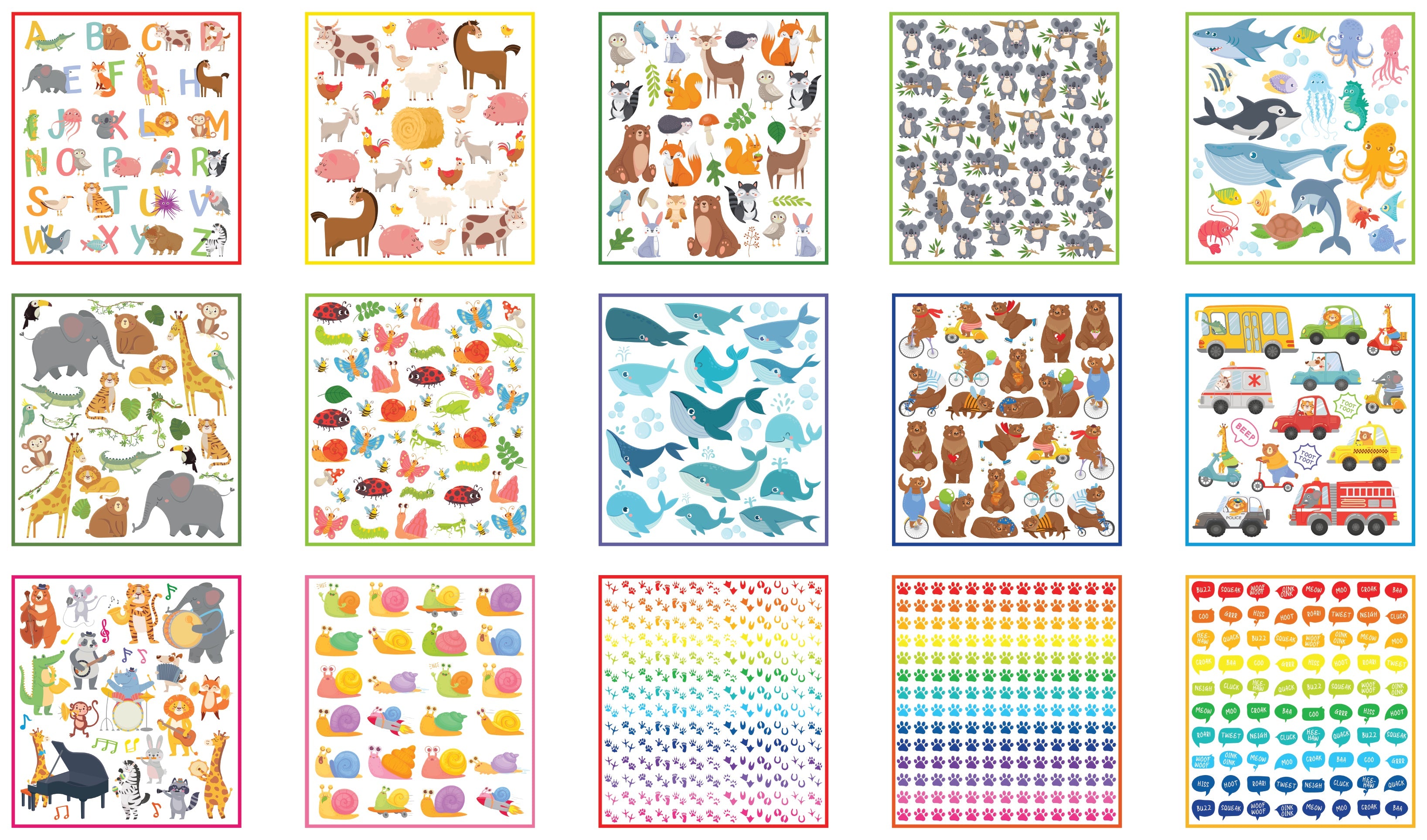 Animal World Sticker Set image 3