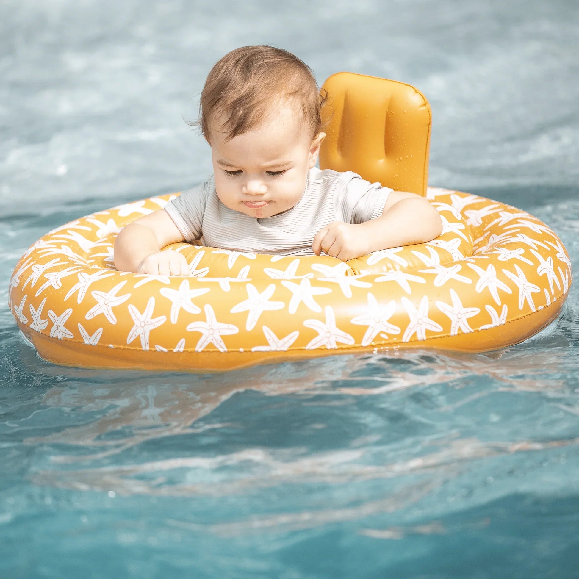 Swim Essentials Inflatable Baby Swimseat - Sea Star, 0-1 yrs image 4