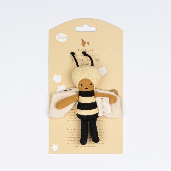 Fabelab - Pocket Friend - Bee, 12 cm image 2