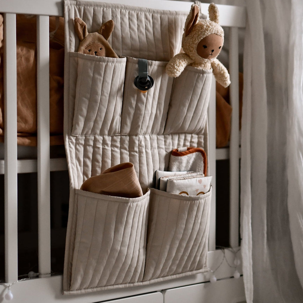 Fabelab - Quilted Wall Pocket Storage Large - Caramel image 2