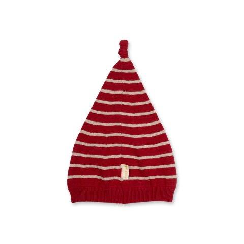 Fabelab Christmas Woodland - Knitted Elf Hat in Rio Red, 4+ image 4