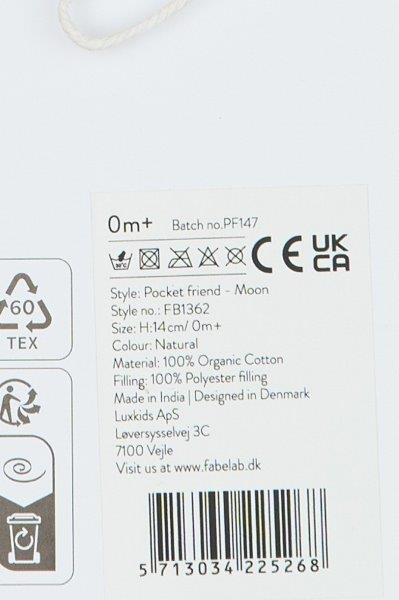 Fabelab - Pocket Friend, Moon, 14 cm image 5