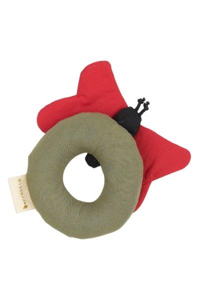 Fabelab Rattle - Ladybug Mars Red, 14 cm image 3