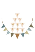 Fabelab - Celebration Garland Blue Mix - Birthday