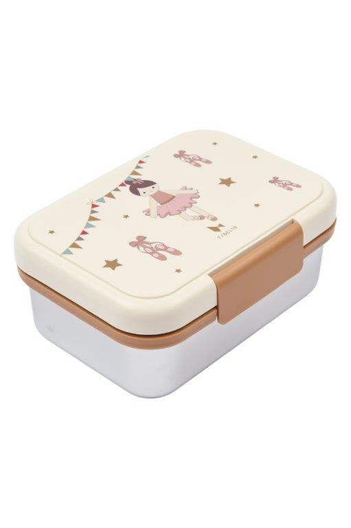 Fabelab Stainless Steel and PP Plastic Lunch Box - Ballerina image 3