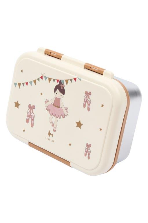 Fabelab Stainless Steel and PP Plastic Lunch Box - Ballerina image 4