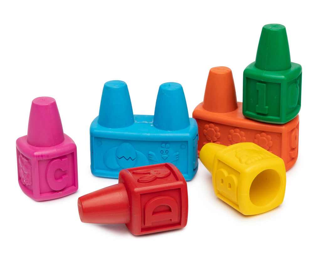 Easi-Grip Alphabet Finger Crayons Set of 6 image 2