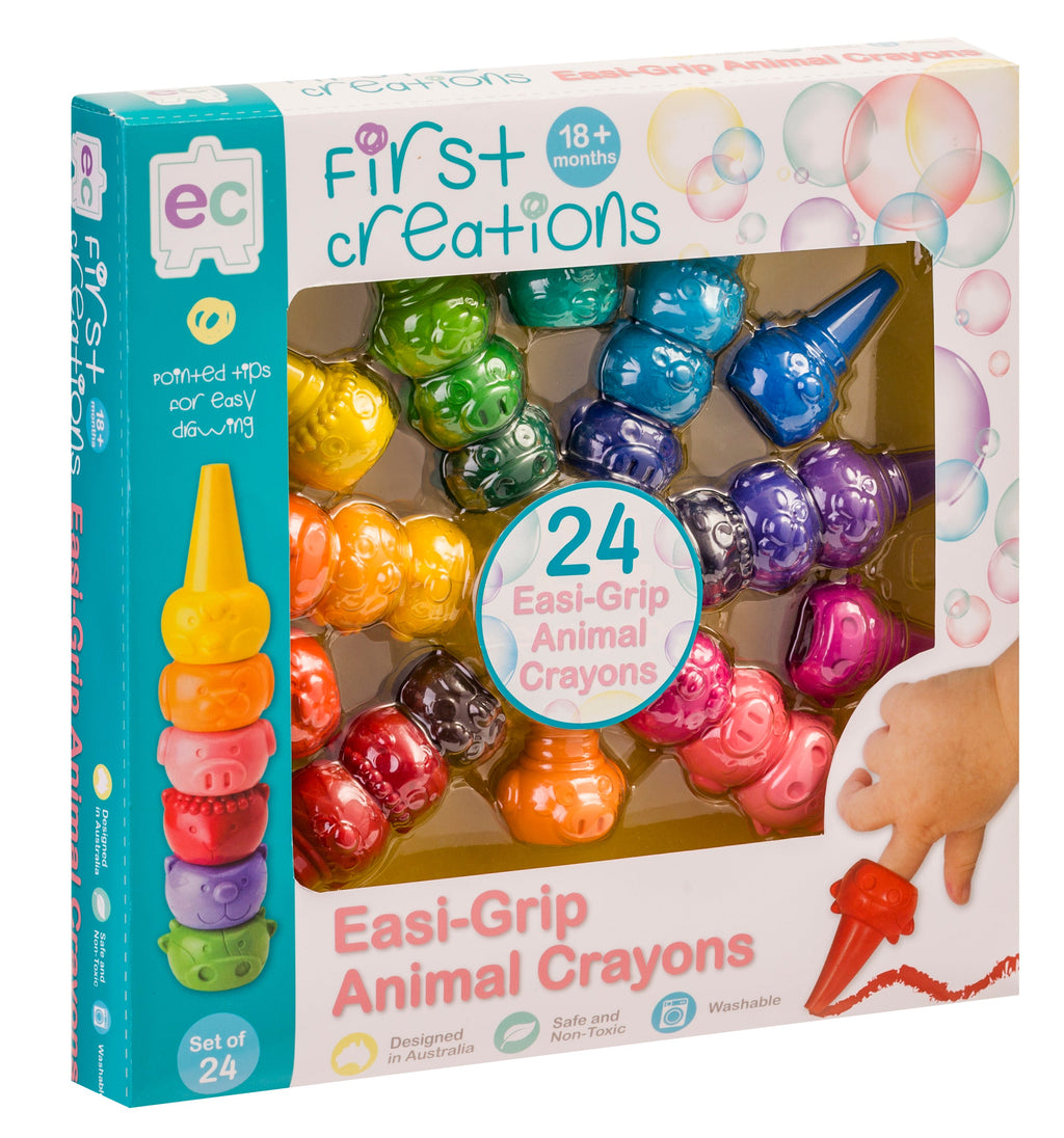 Easi-Grip Animal Crayons image 5