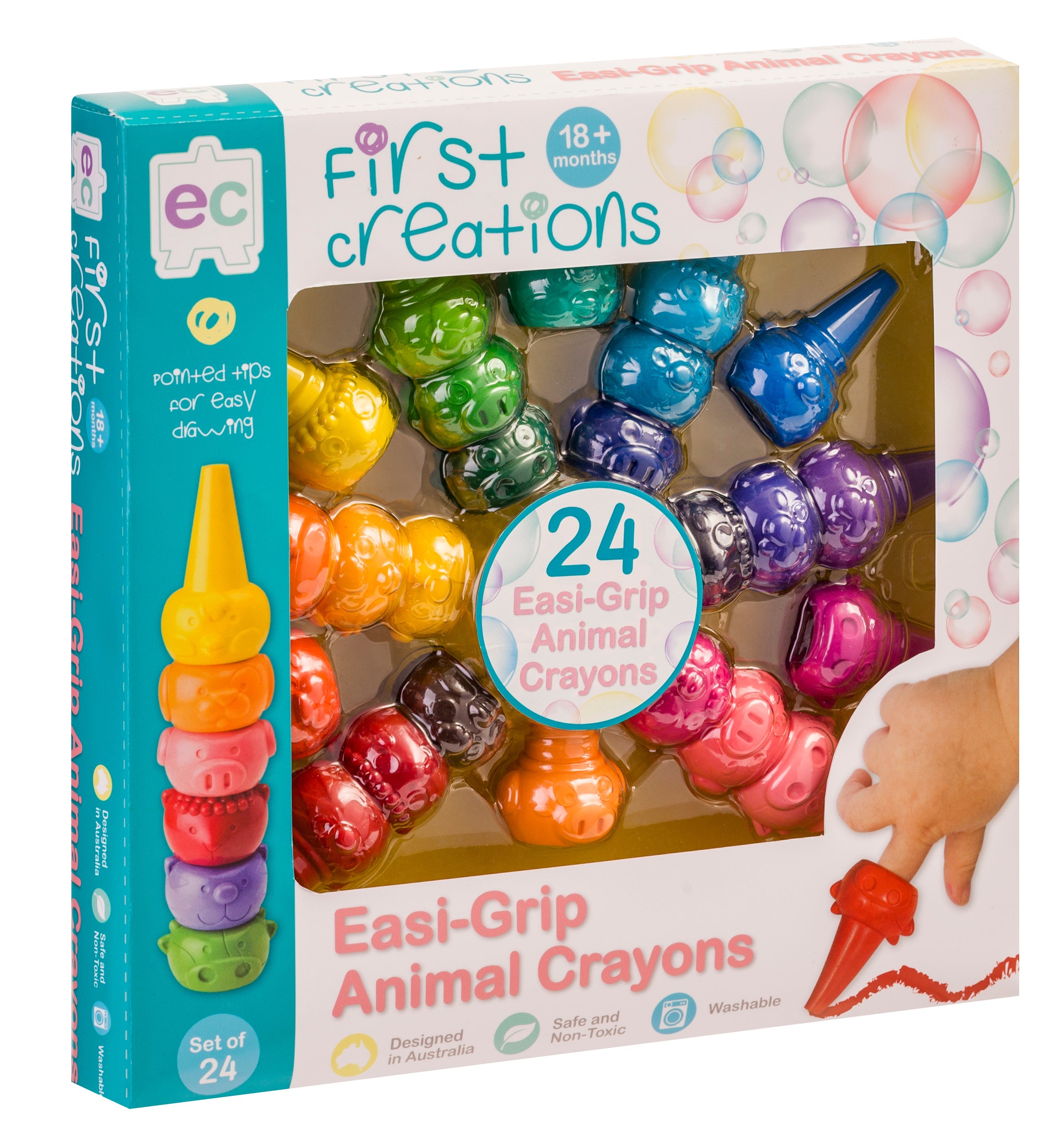 Easi-Grip Animal Crayons image 5