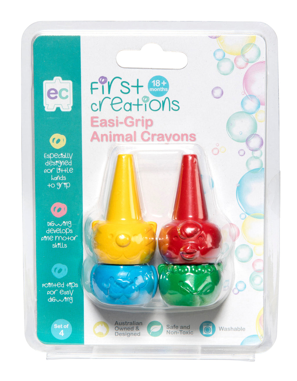 Easi-Grip Animal Crayons image 2