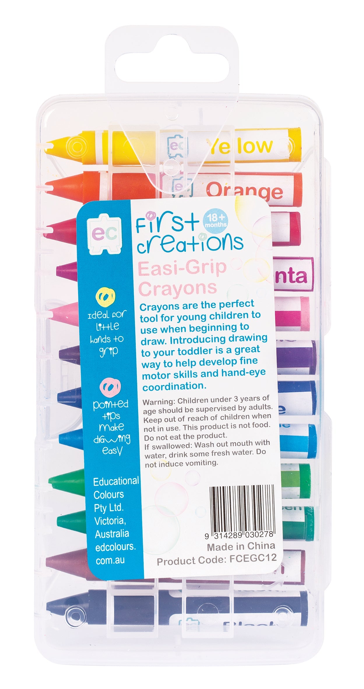 Easi-Grip Crayons image 2