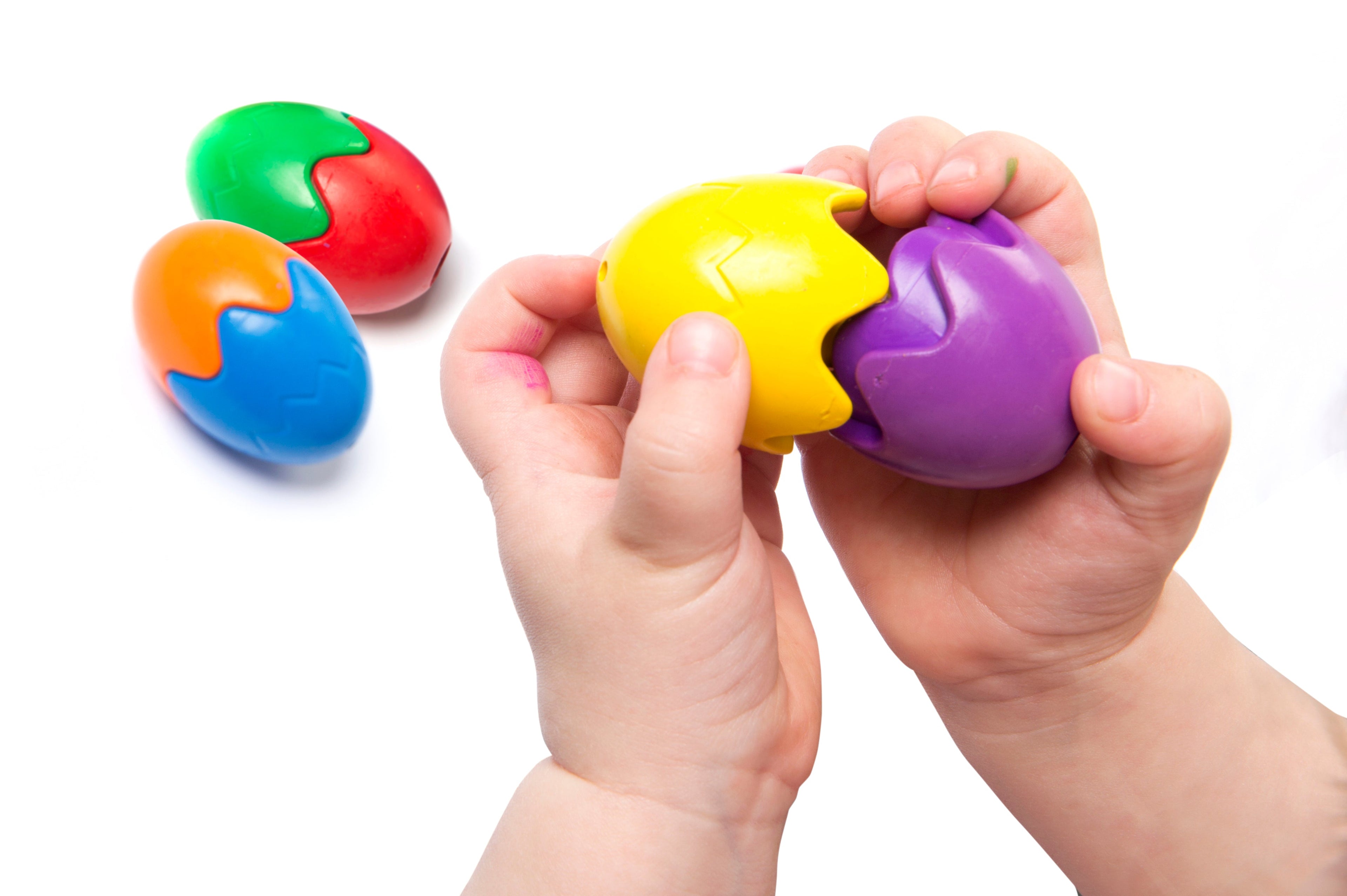 Easi-Grip Egg Crayons image 3