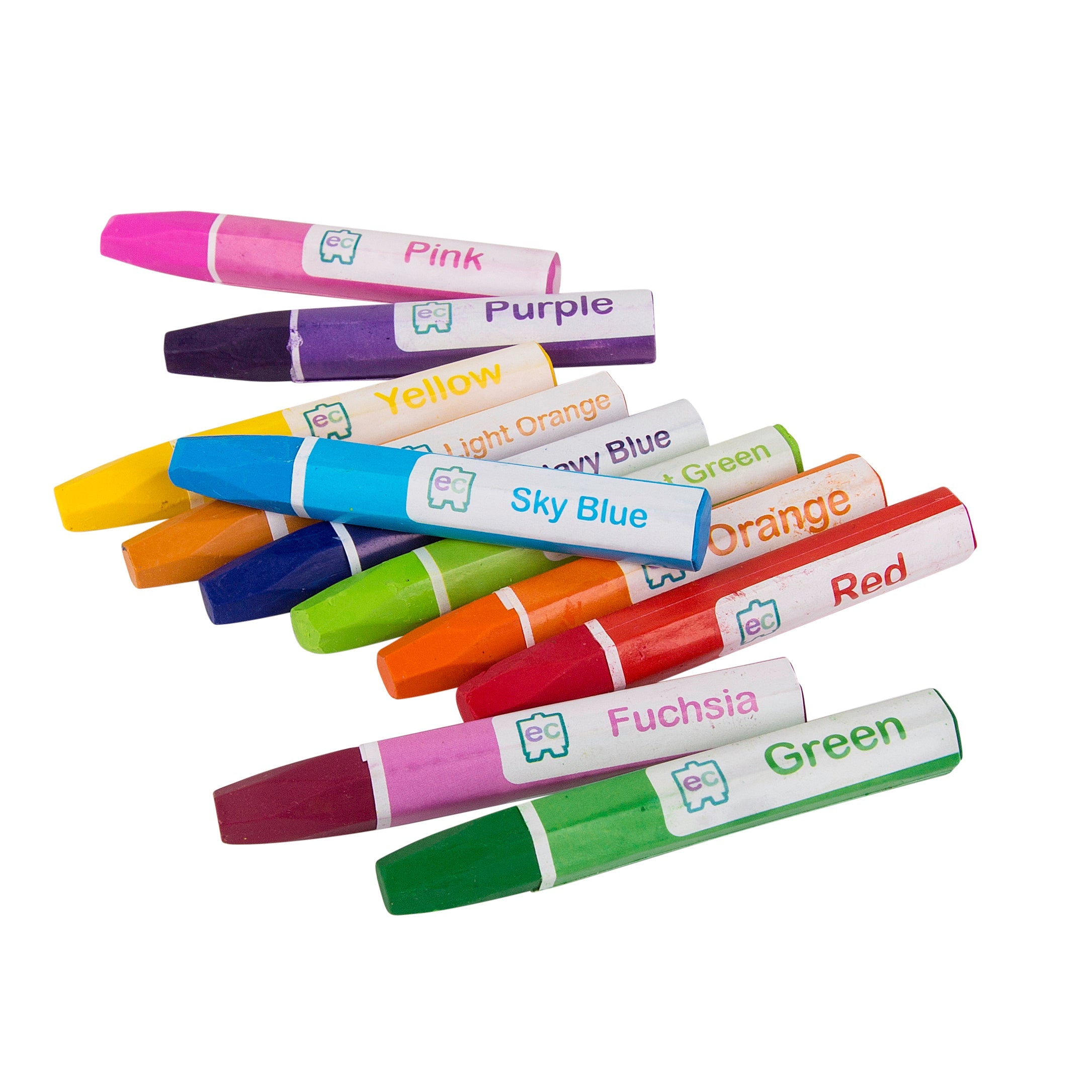 Hexagonal Oil Pastels in Case - Pack of 24 image 3
