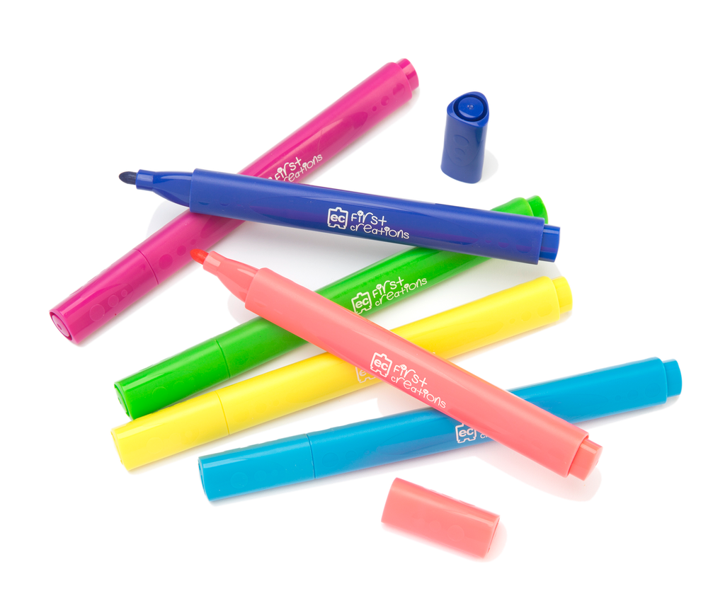 First Creations Easi-Grip Triangular Markers Pack of 24 image 3