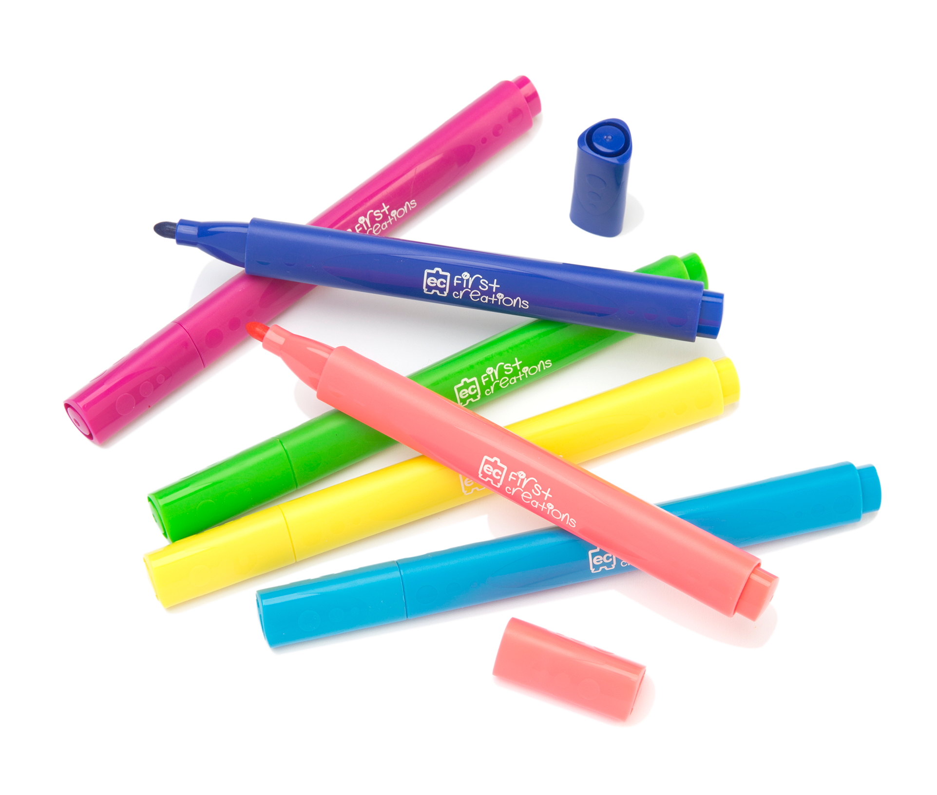 First Creations Easi-Grip Triangular Markers Pack of 24 image 3