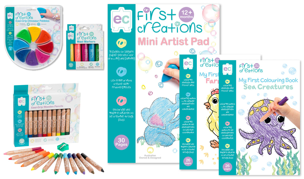 First Creations Drawing and Colouring Set image 2