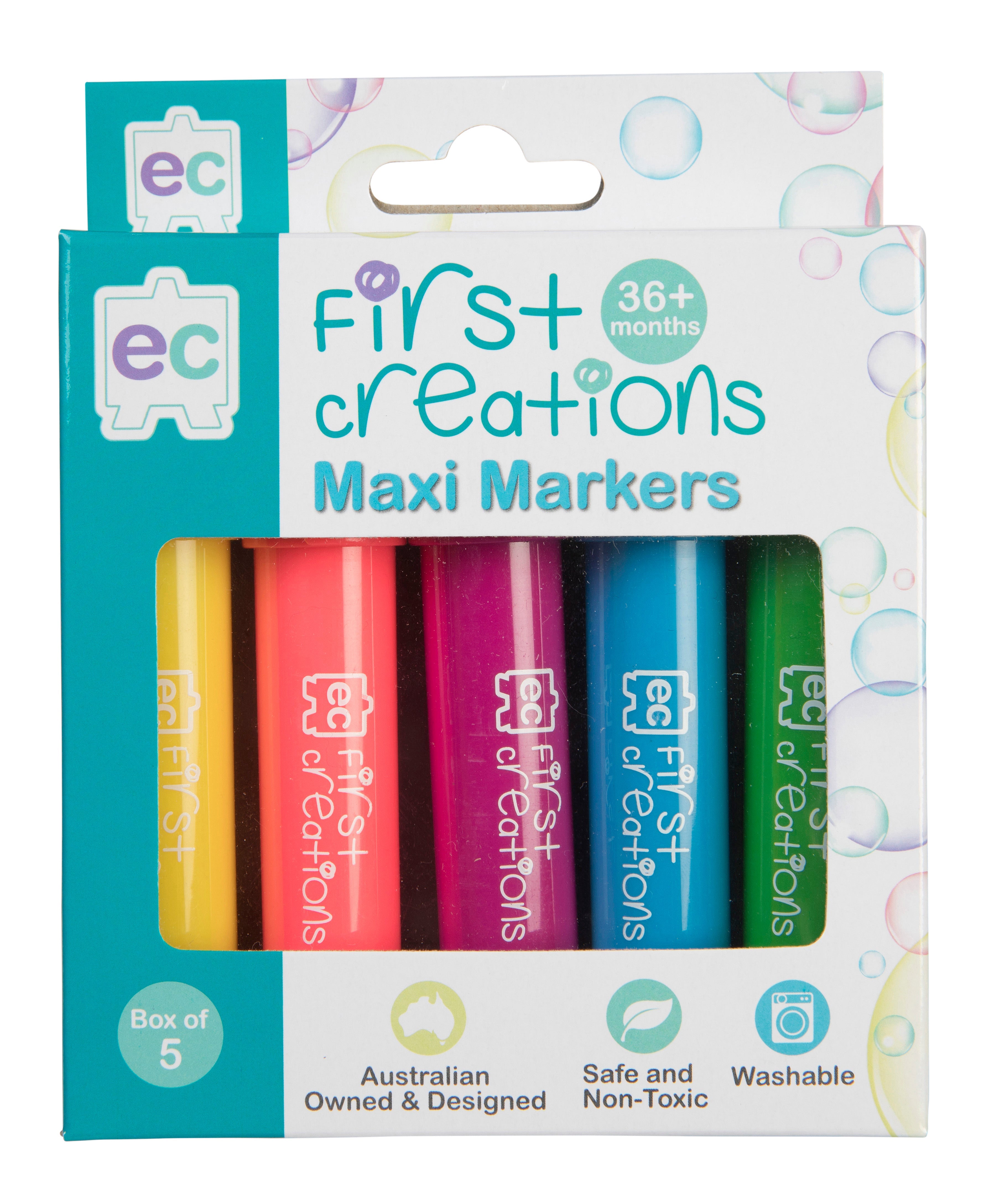 Maxi Markers Box of 5 image 2