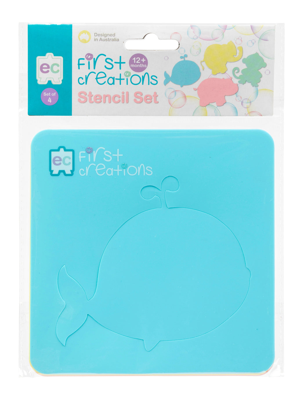 First Creations Animal Stencils Set of 4