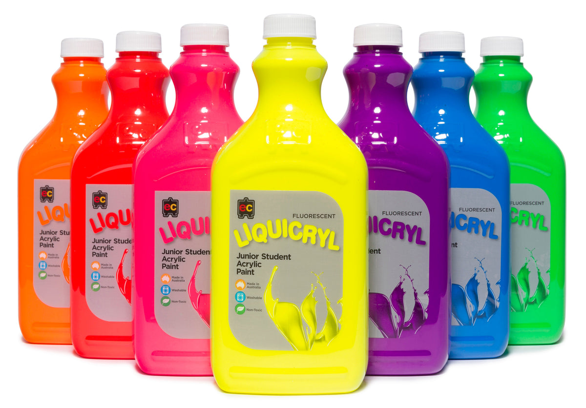 Fluorescent Liquicryl Paint