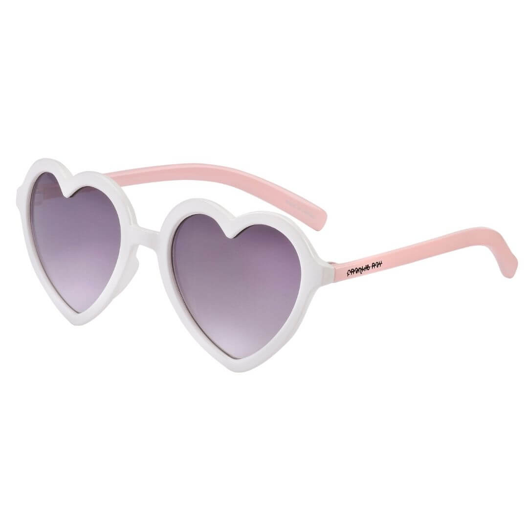 Frankie Ray Kids Sunglasses -  Heart, Milkshake