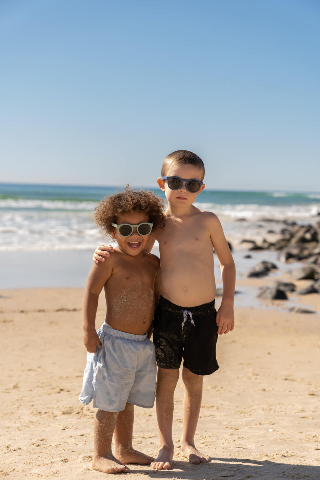Frankie Ray Kids Sunglasses -  Eco, Ocean Blue image 5