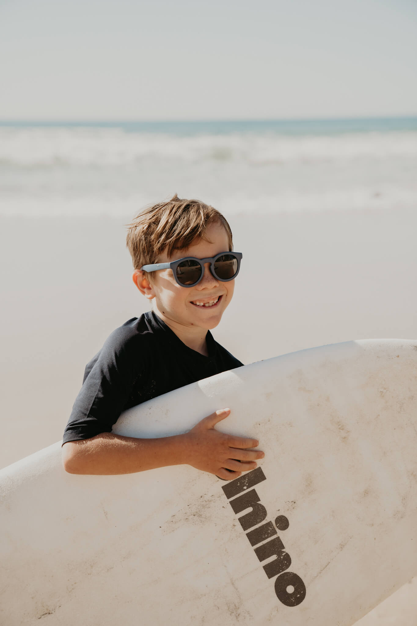 Frankie Ray Kids Sunglasses -  Eco, Ocean Blue image 4