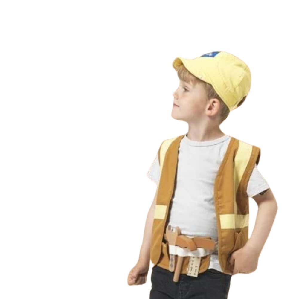 Fabelab - Dress Up - Builder Set - Ochre-Pale Yellow, 3-6 years image 4