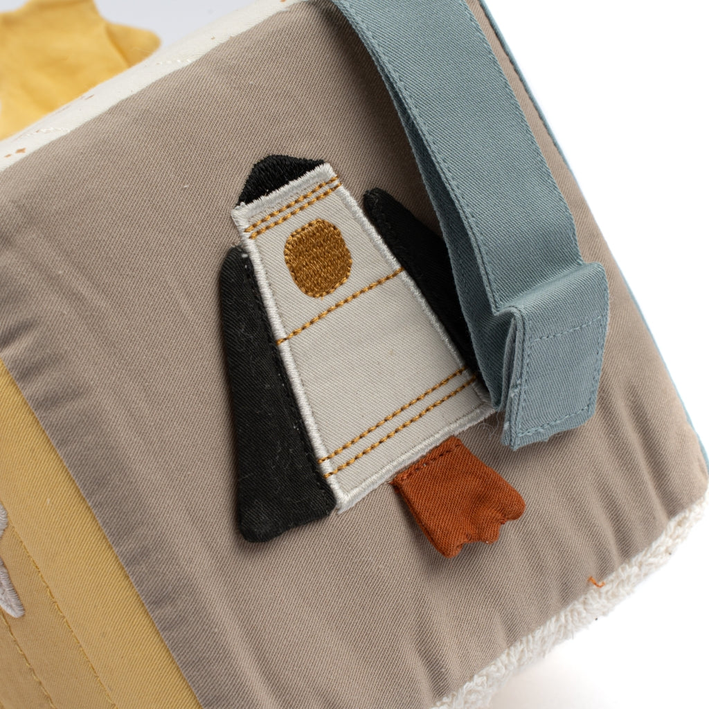 Fabelab - Fabric Cube - Space, 12 cm image 4
