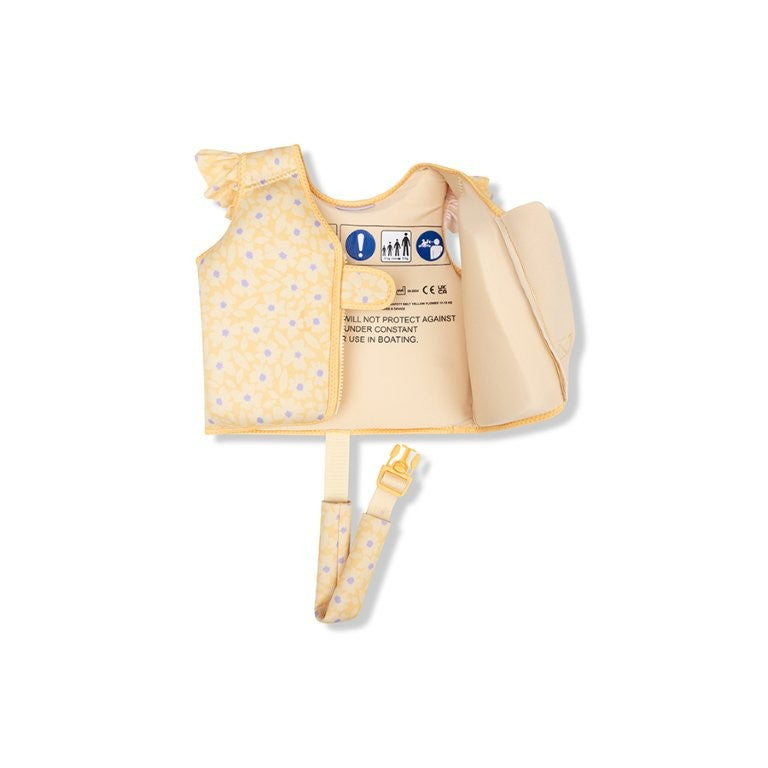 Swim Essentials Kids Swimming Vest - Florish Yellow, 1-2 yrs image 2