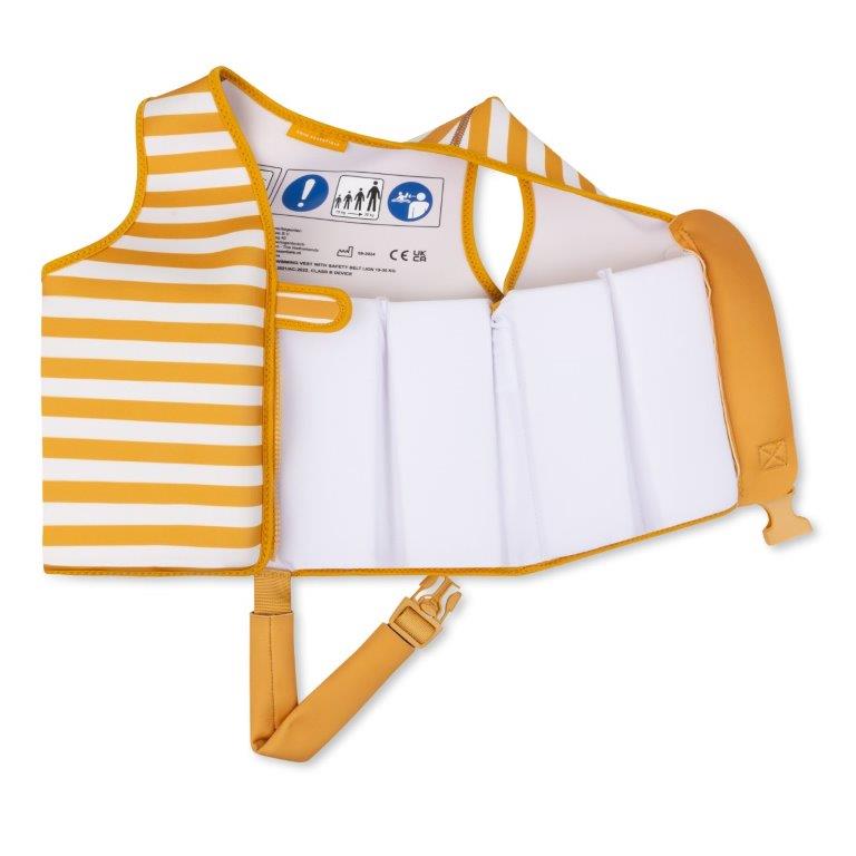 Swim Essentials Kids Swimming Vest - Flow Orange/White Lion, 3-6 yrs image 2