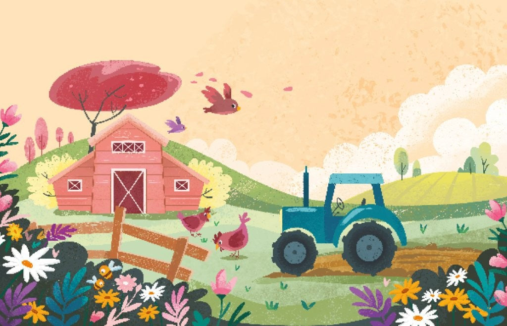 Sassi Free the Colours Reusable Paint Brush Book - The Farm image 3