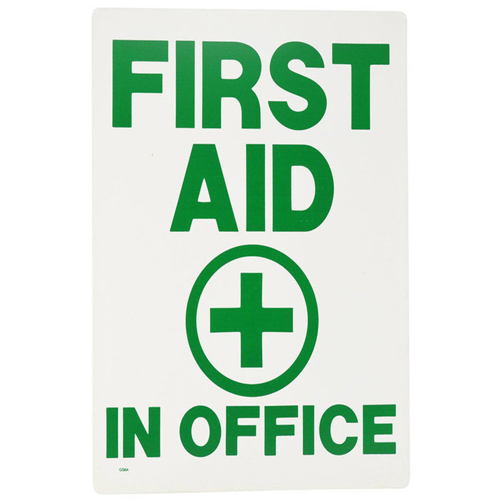 Sign - First Aid In Office