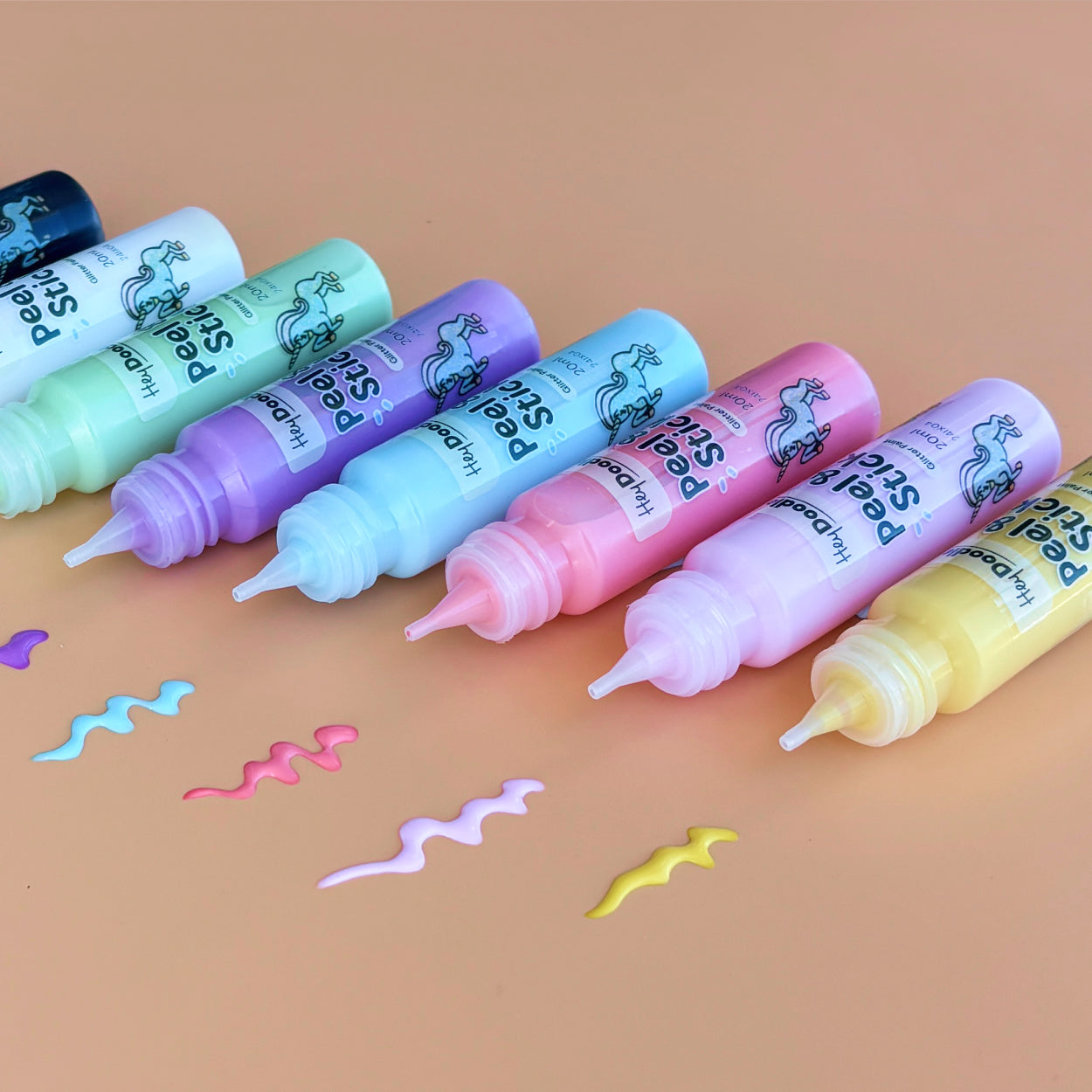 HeyDoodle - Peel & Stick Paint - Glitter image 2