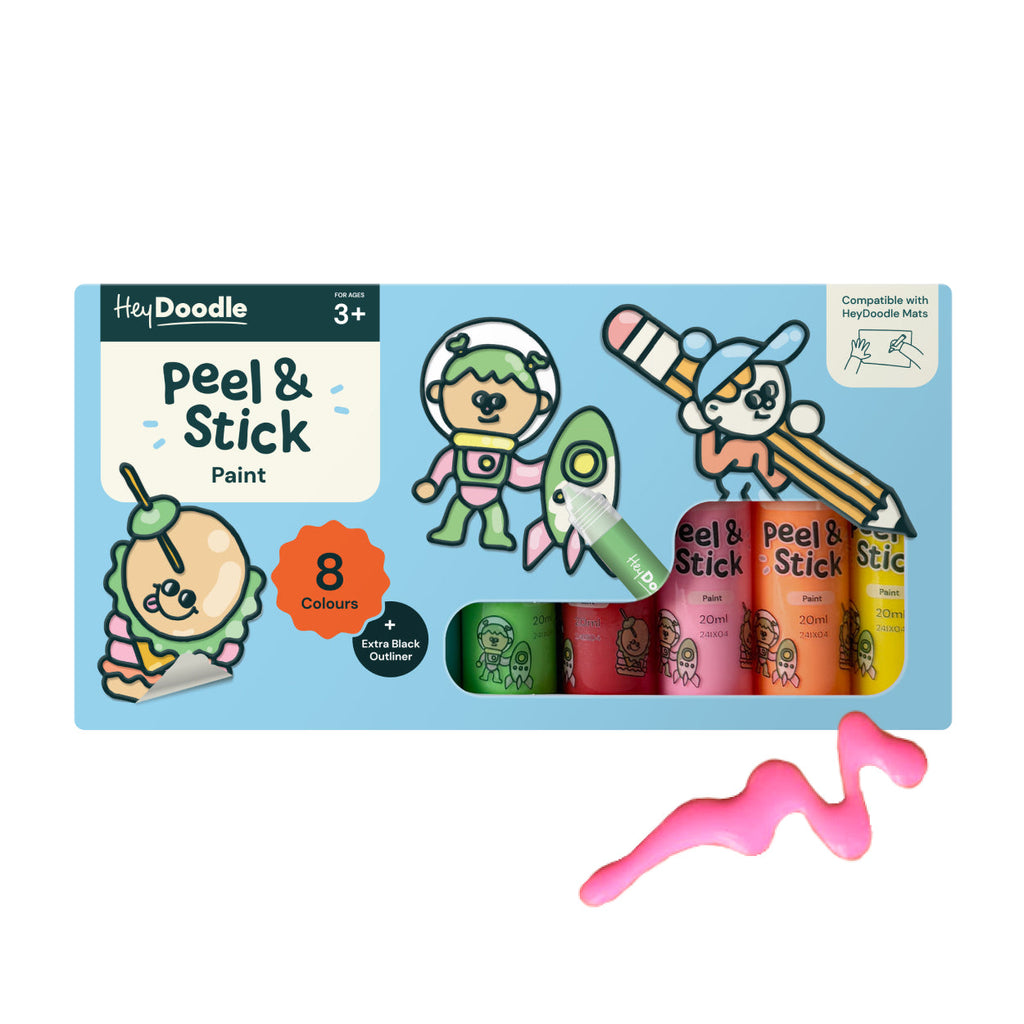 HeyDoodle - Peel & Stick Paint - Solid