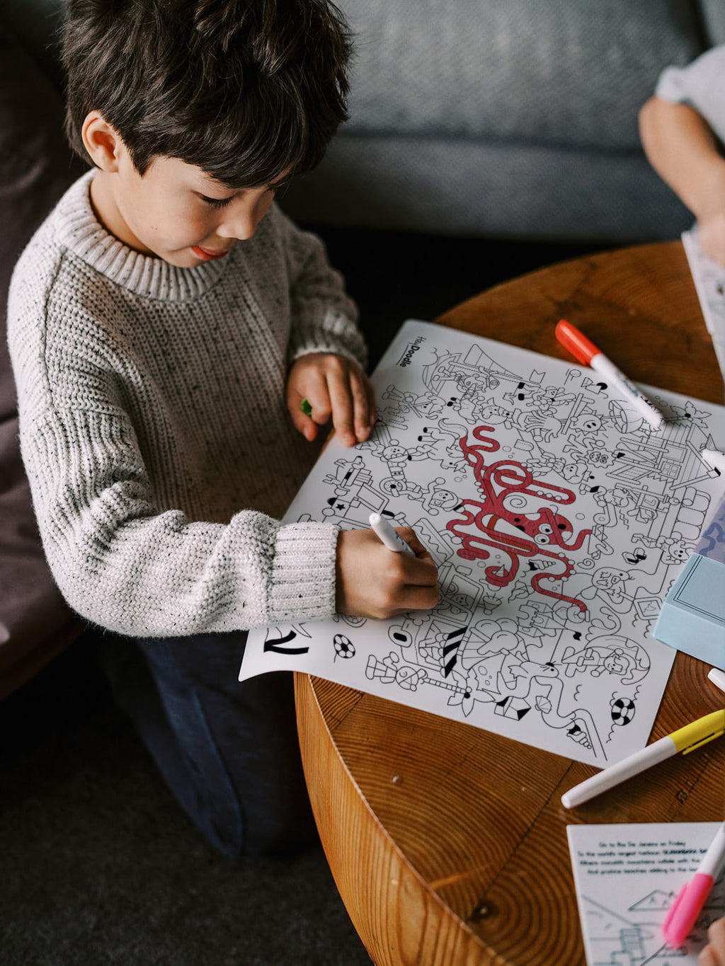 HeyDoodle - Speech Therapy Colouring & Doodle Mat - S' Sounds image 2