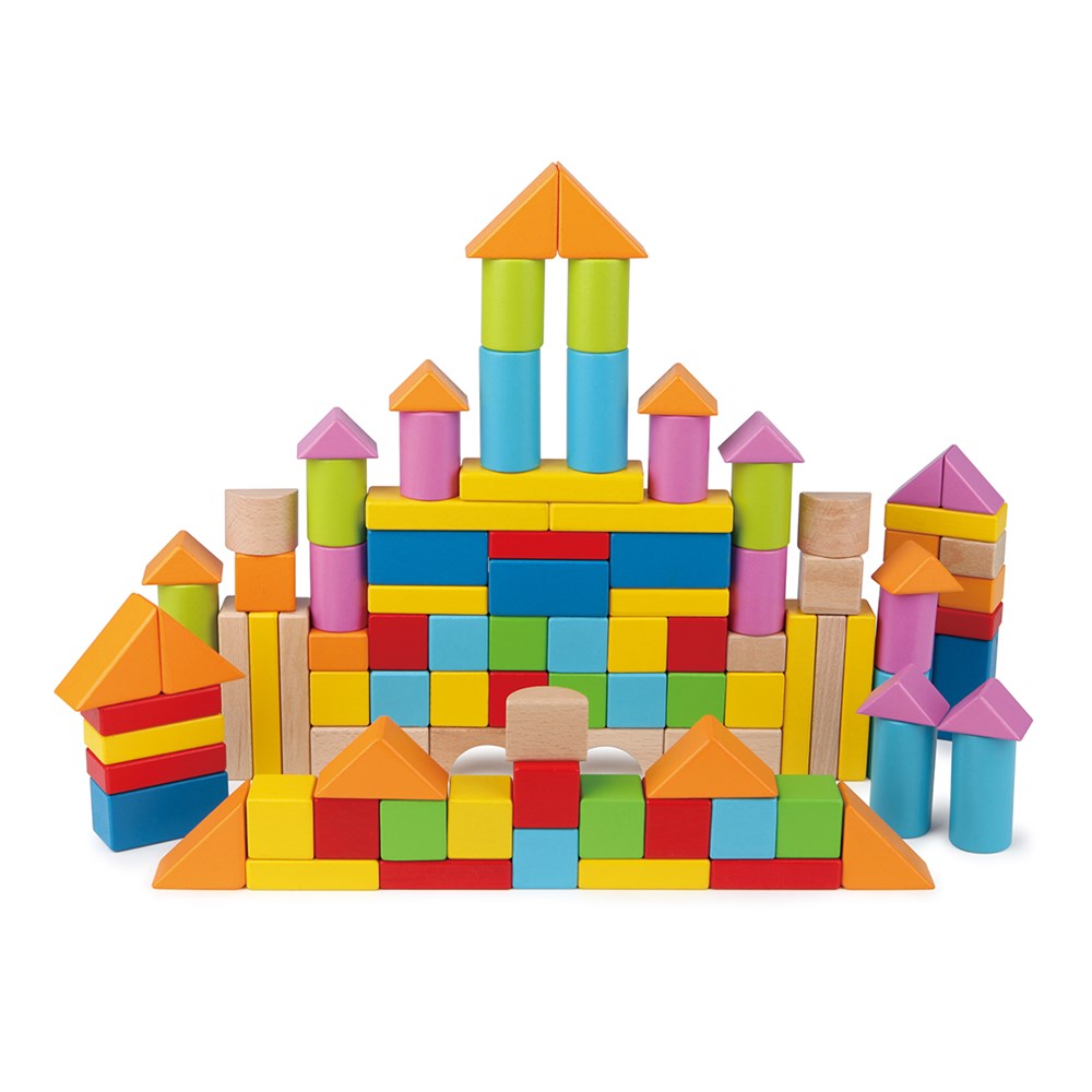 Wonderful Beech Blocks 101pc