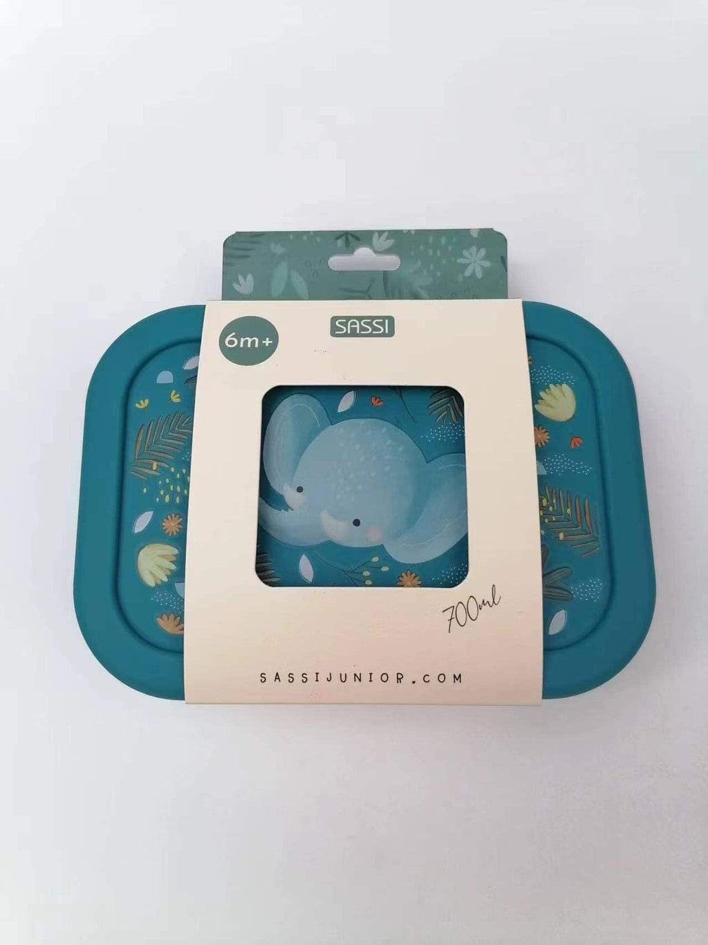 Sassi Silicone Lunch Box - Chewy The Elephant image 2