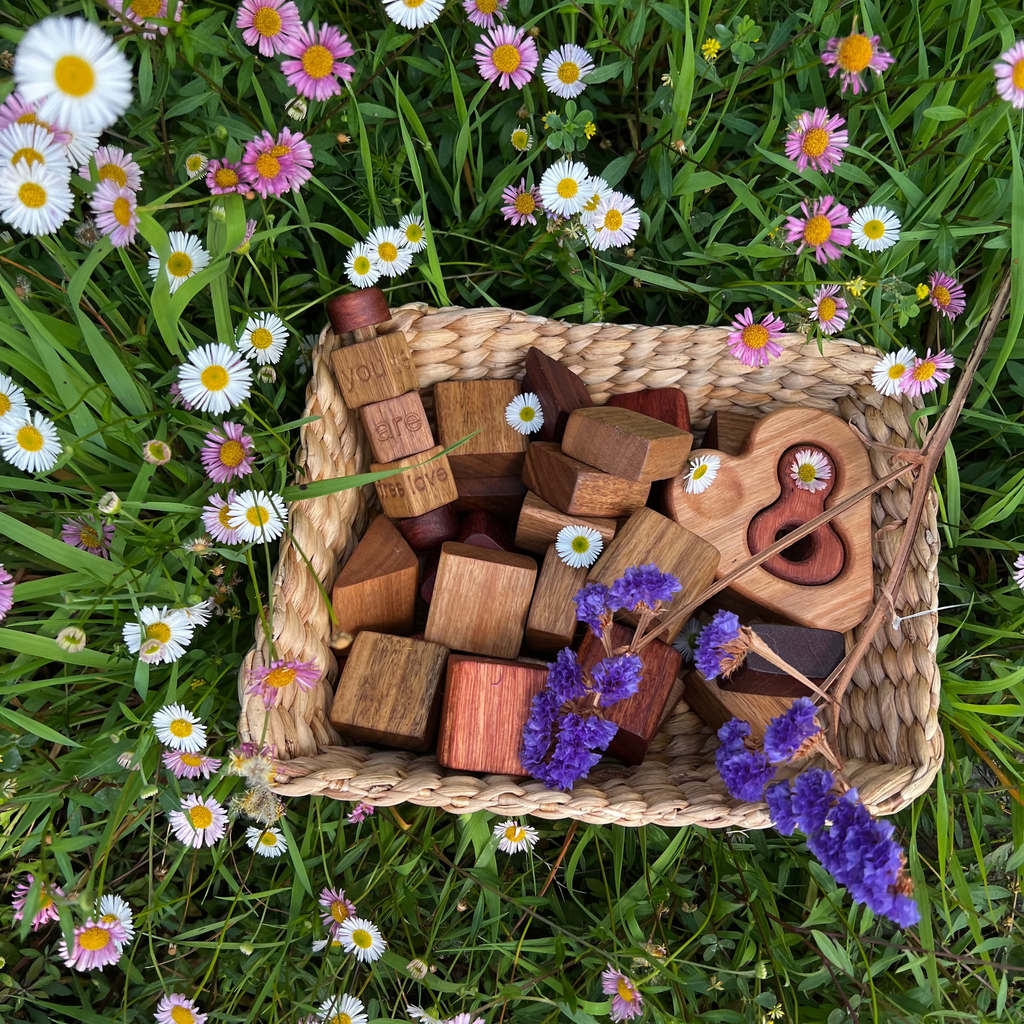 In-wood - Bag of Blocks, assorted, 26 pcs image 2