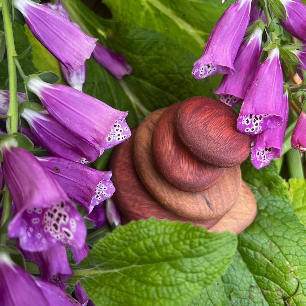 in-wood Stacking Stones, 5 pcs image 2