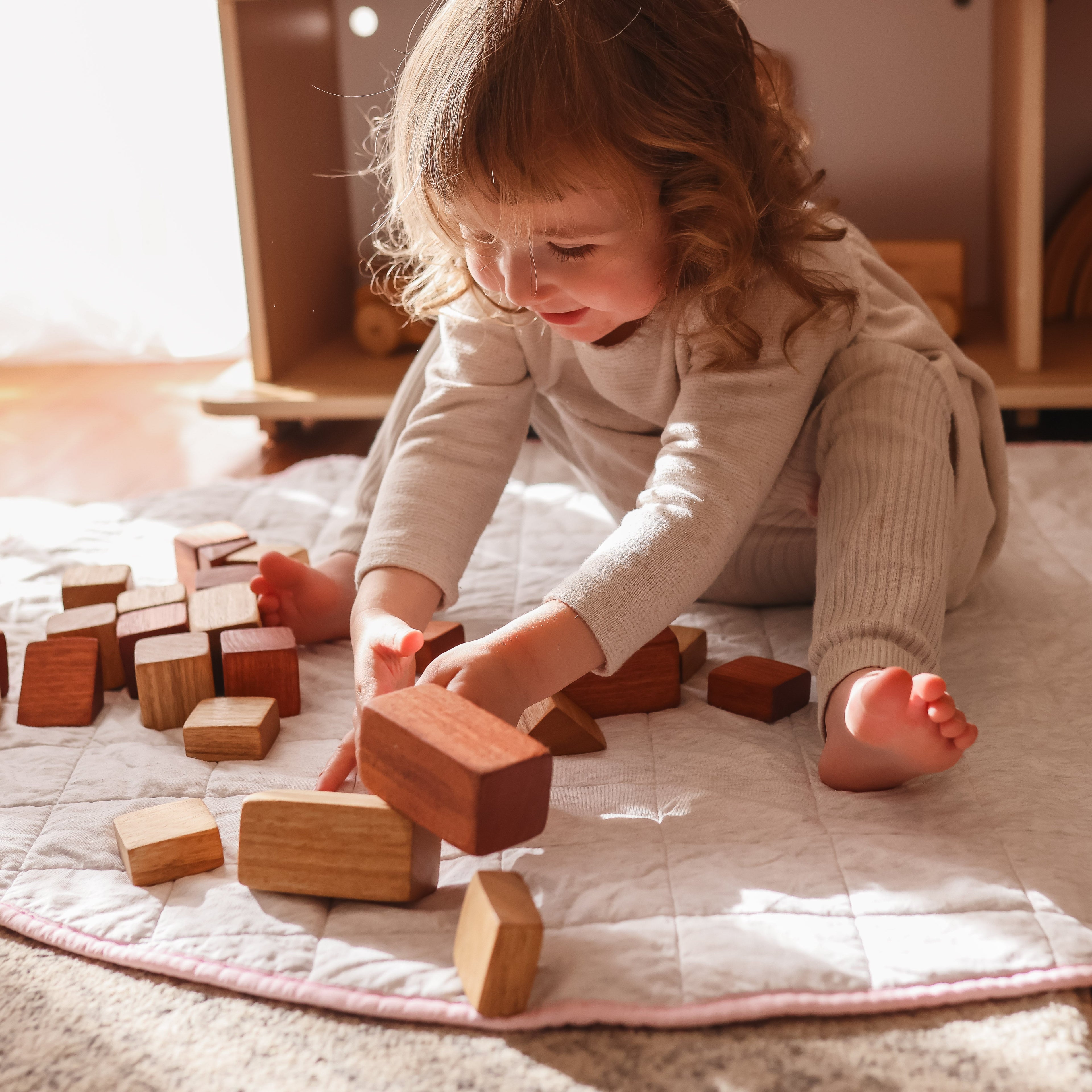 in-wood Bag of Blocks, giant assorted image 2