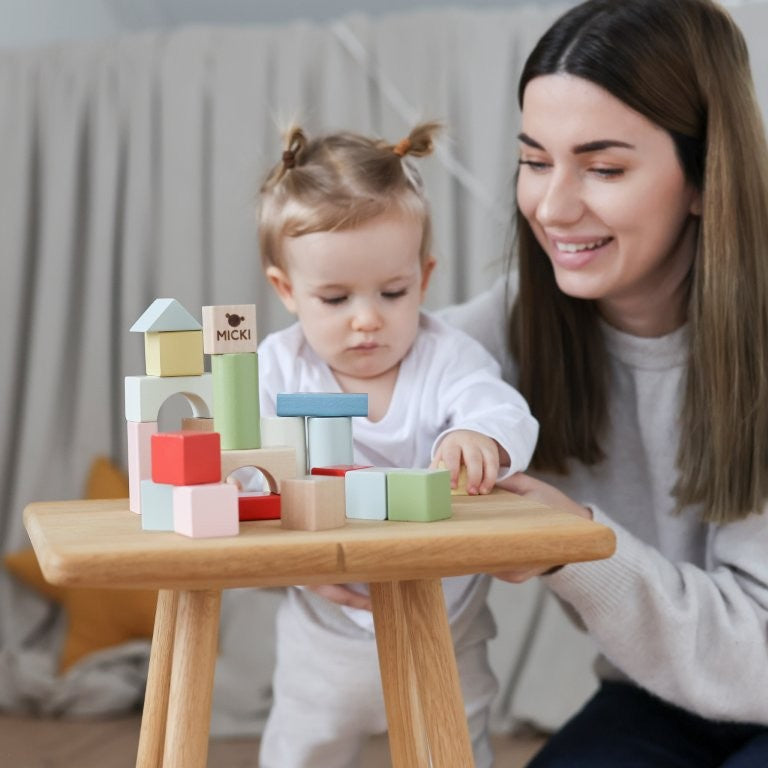 Micki - Wooden Building Blocks, 60 pcs image 3