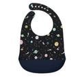 LouLou Lollipop Silicone Bib - Planets