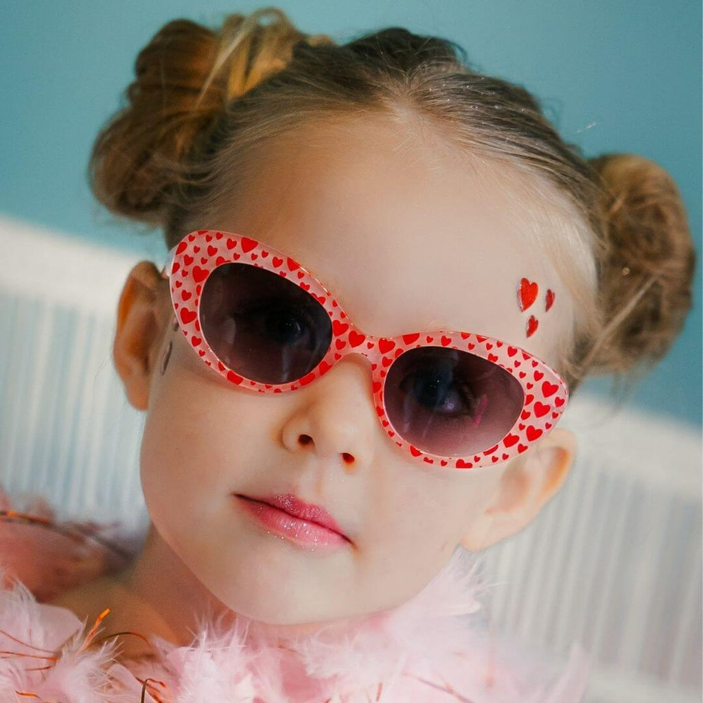 Frankie Ray Kids Sunglasses -  Lulu, Heart image 2