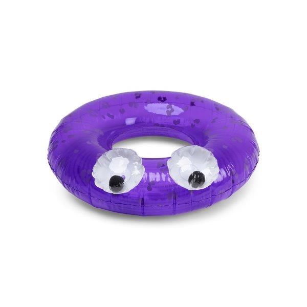 Swim Essentials Inflatable Swim Ring - Purple Leopard, 65 cm image 2