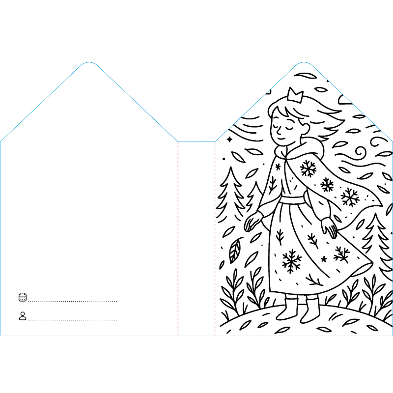 Sassi Colouring Book House - Princesses image 5
