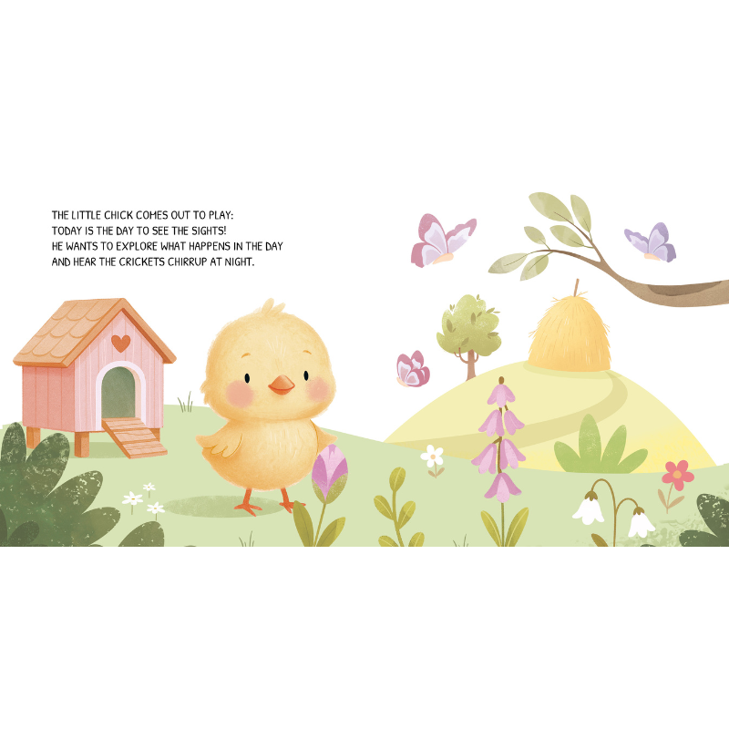 Sassi Board Book - Glow In The Dark - The Farmyard image 3