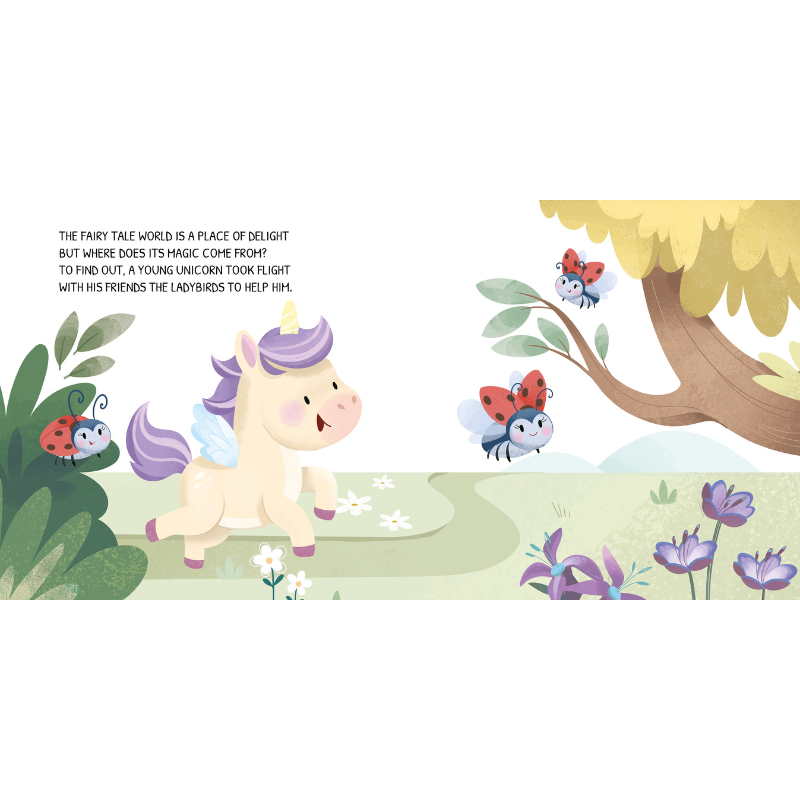 Sassi Board Book - Glow In The Dark - Unicorns image 3